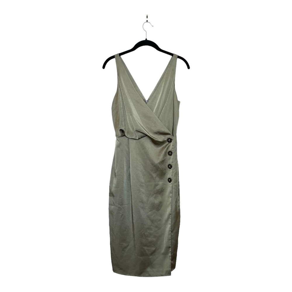 NWT REISS Peppa Button-Detail Dress Size 2